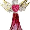 Kurt Adler Crystal Birthstone Angel Ornament - July