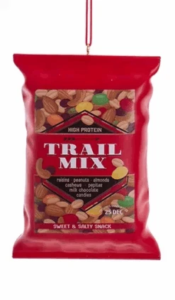 Kurt Adler Snack Bag Ornaments - Trail Mix