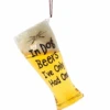 Kurt Adler Beer Glass Ornament - Dog Beers