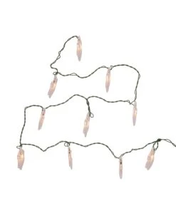 Kurt Adler 10-Light White Snowflake Light Set -Festive Ornaments Deals uo7hninq36tyrdkcrxw1