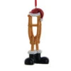 Kurt Adler Santa Crutches Ornament