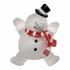 Kurt Adler Acrylic LED Christmas Pin - Snowman