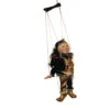 Kurt Adler Jacqueline Kent Mini Marionette Ornament - Green And Gold