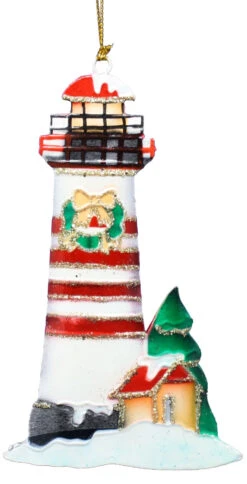 Kurt Adler Tin Lighthouse Ornament - -Festive Ornaments Deals vkxcq7vmmfckafeuoshs