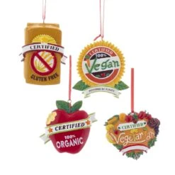 Kurt Adler Health Food Ornament - 100% Organic -Festive Ornaments Deals vlbthinlijvyxbz5aozv