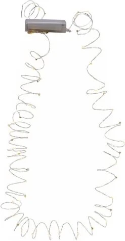 Kurt Adler 50-Light Battery-Operated LED Fairie Light Set - Warm White