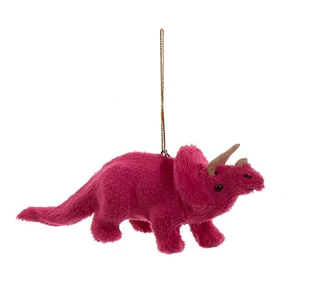 Kurt Adler Fuzzy Colorful Dinosaur Ornament - 6 Kurt Adler Fuzzy Colorful Dinosaur Ornament - - Image 6