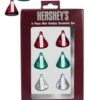 Hershey Kurt Adler Plastic Hershey's Mini Kisses Ornament, Set Of 6