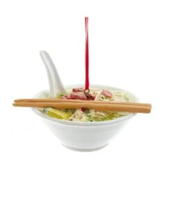 Kurt Adler Vietnamese Pho Noodle Bowl Ornament