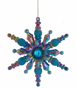 Kurt Adler Peacock Snowflake Ornament- 9 Kurt Adler Peacock Snowflake Ornament- -Festive Ornaments Deals wzzuveicgex4kxhwevkj