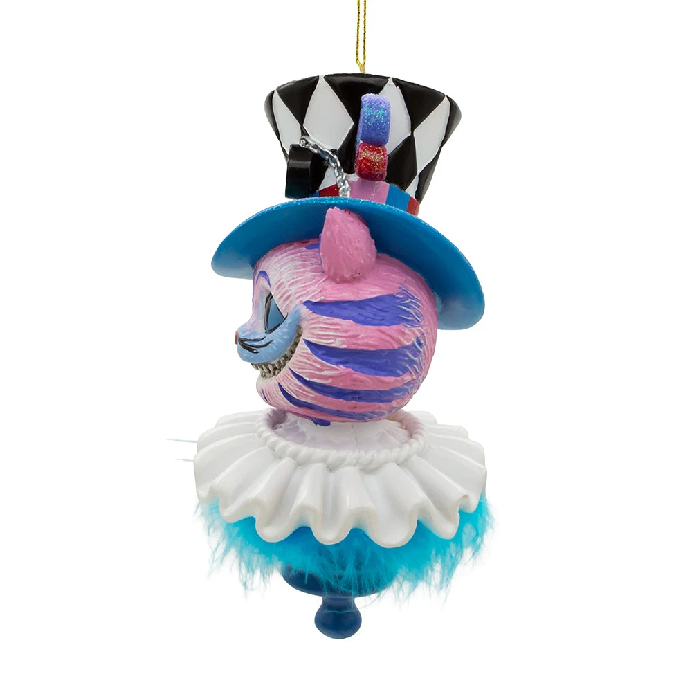 Kurt Adler Alice In Wonderland Hat Ornament - Cheshire Cat 4 Kurt Adler Alice In Wonderland Hat Ornament - Cheshire Cat - Image 4