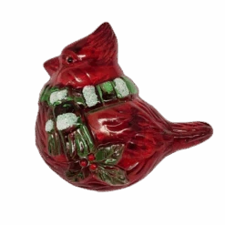 Kurt Adler Acrylic LED Christmas Pin - Cardinal