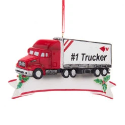 Kurt Adler Big Rig - #1 Trucker Ornament