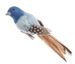 Kurt Adler Feather Flocked Chickadee Clip-On Ornament - -Festive Ornaments Deals xvimjkzykbjcvriahmsx