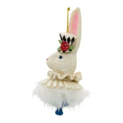 Kurt Adler Alice In Wonderland Hat Ornament - White Rabbit -Festive Ornaments Deals y6dbmjupkidubwcjh6vj