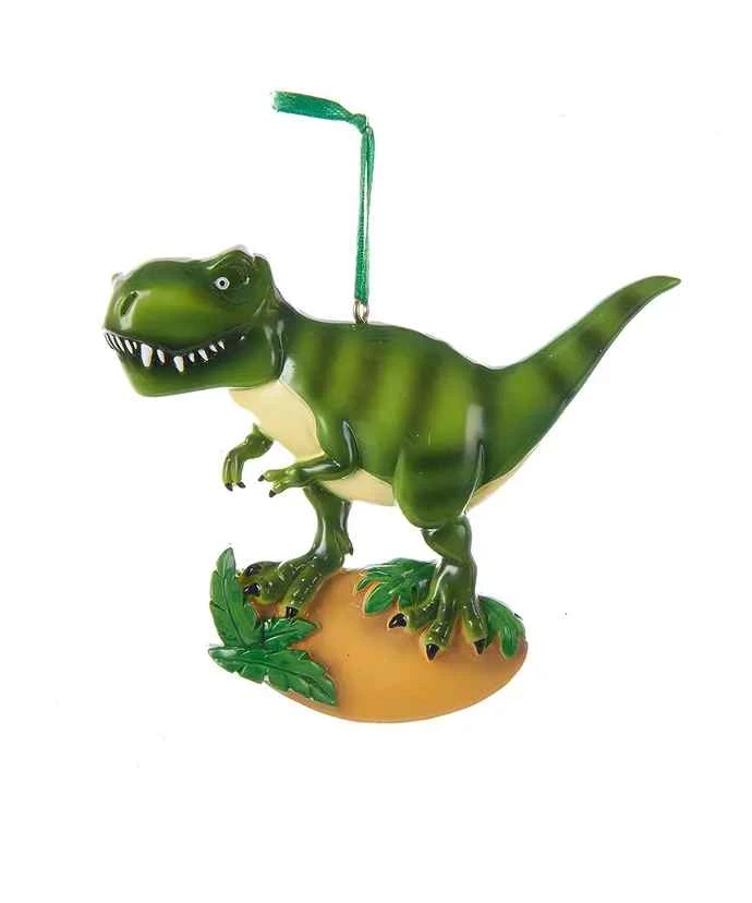Kurt Adler T-Rex Dinosaur Ornament 2 Kurt Adler T-Rex Dinosaur Ornament - Image 2