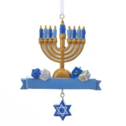 Kurt Adler Resin Hanukkah Ornament