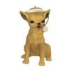 Kurt Adler Dog In A Santa Hat Ornament - Chihuahua